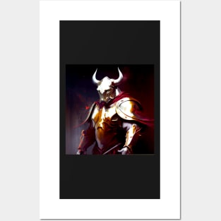 Bull knight - Bobby Posters and Art